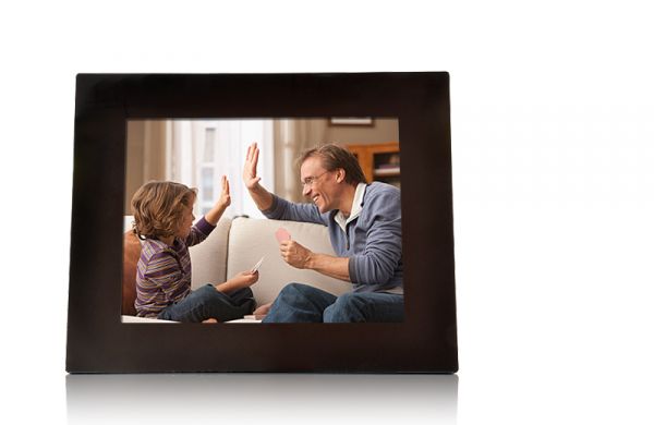12 polegadas Digital Photo Frame w / Remote + Media Player